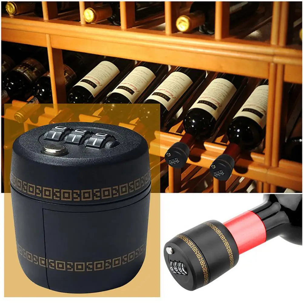 Bottle lock digital password
