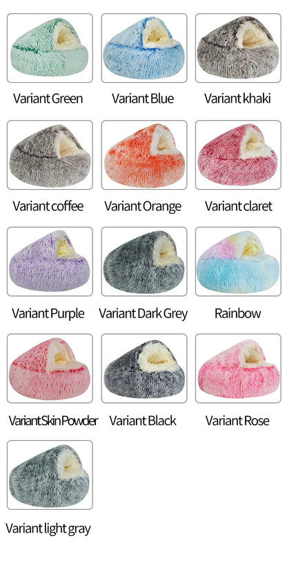 fluffy warming pet cave bedfluffy warming pet cave bedfluffy warming p
